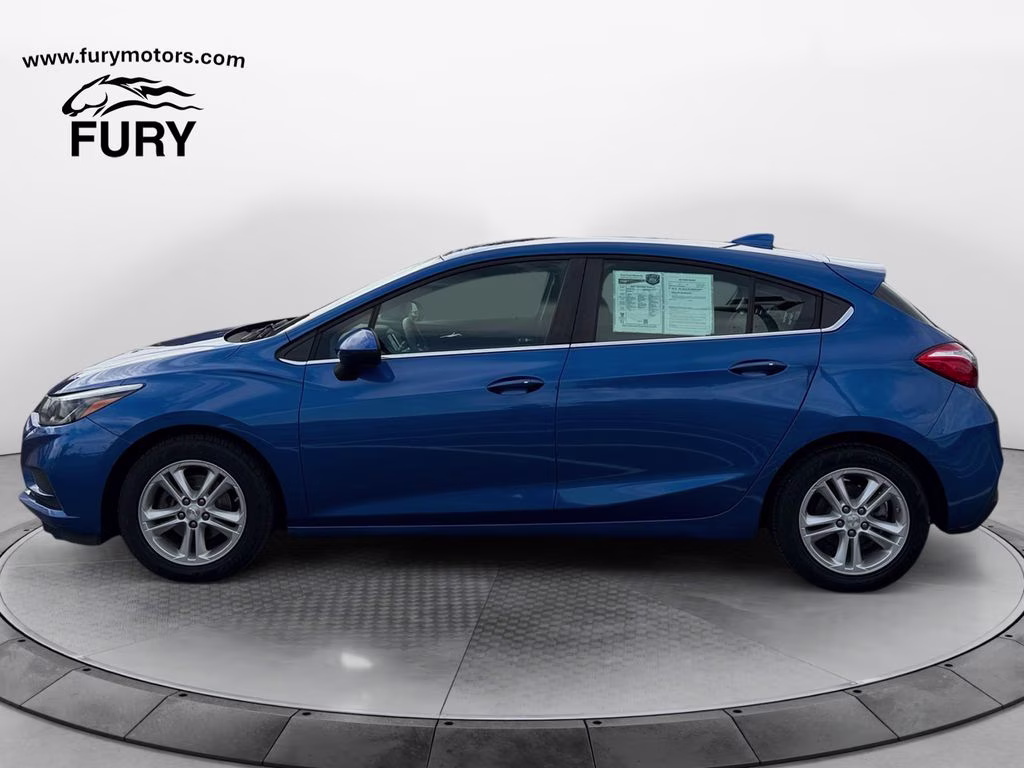 2017 Kinetic Blue Metallic Chevrolet Cruze LT FWD Hatchback