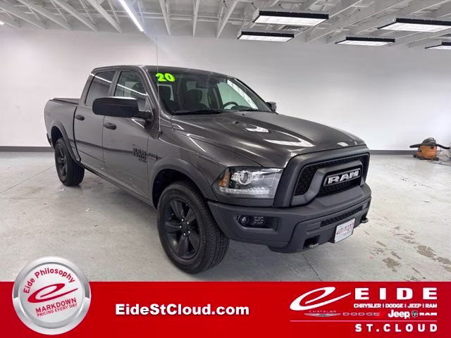 2020 Granite Crystal Metallic Clearcoat Ram 1500 Warlock 4X4 Truck