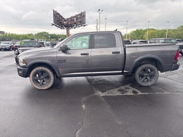 2020 Granite Crystal Metallic Clearcoat Ram 1500 Warlock 4X4 Truck