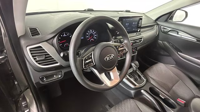 2021 Steel Gray Kia Seltos LX AWD SUV
