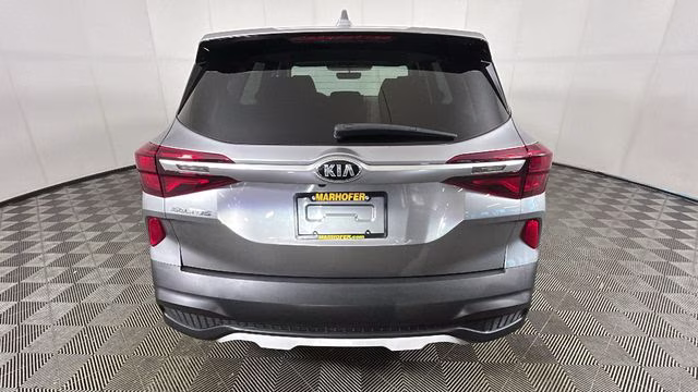 2021 Steel Gray Kia Seltos LX AWD SUV