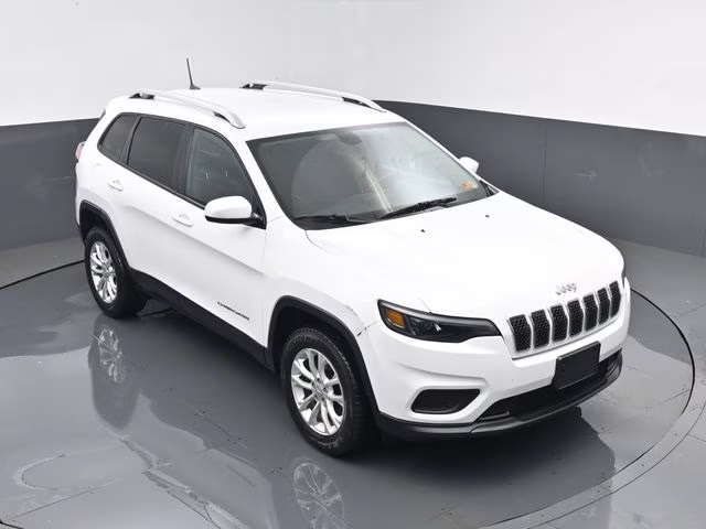 2020 Bright White Clearcoat Jeep Cherokee Latitude 4X4 SUV