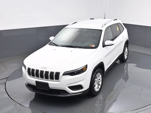 2020 Bright White Clearcoat Jeep Cherokee Latitude 4X4 SUV