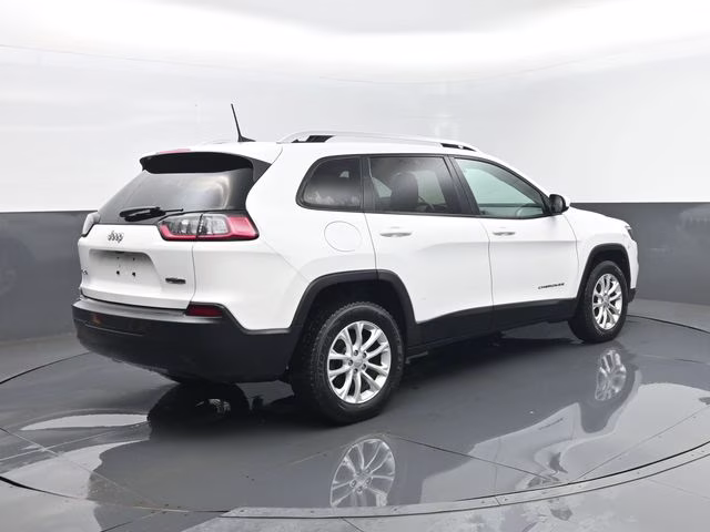 2020 Bright White Clearcoat Jeep Cherokee Latitude 4X4 SUV