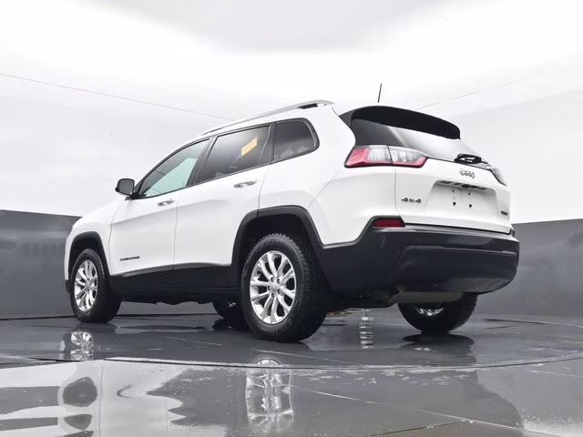 2020 Bright White Clearcoat Jeep Cherokee Latitude 4X4 SUV