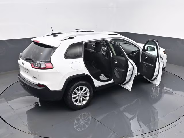 2020 Bright White Clearcoat Jeep Cherokee Latitude 4X4 SUV