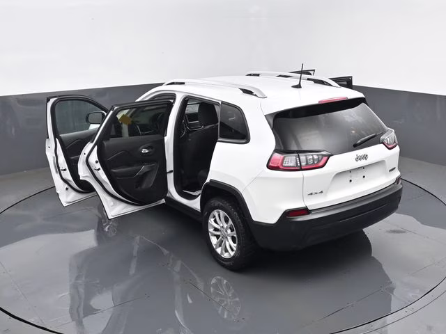 2020 Bright White Clearcoat Jeep Cherokee Latitude 4X4 SUV