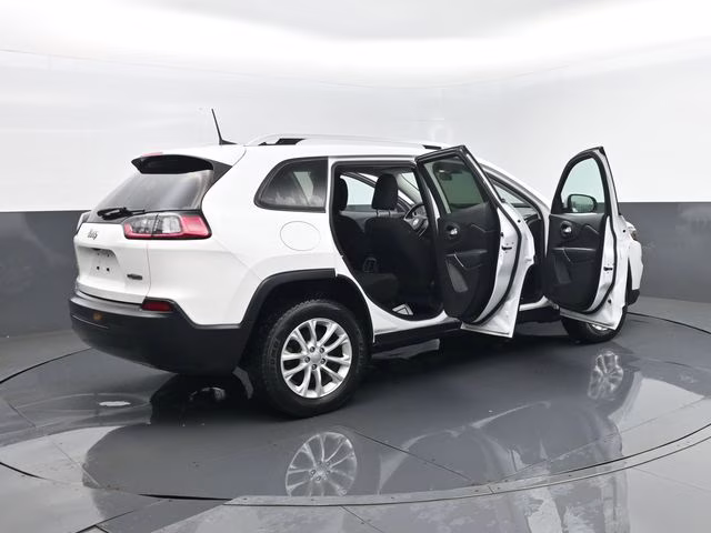 2020 Bright White Clearcoat Jeep Cherokee Latitude 4X4 SUV