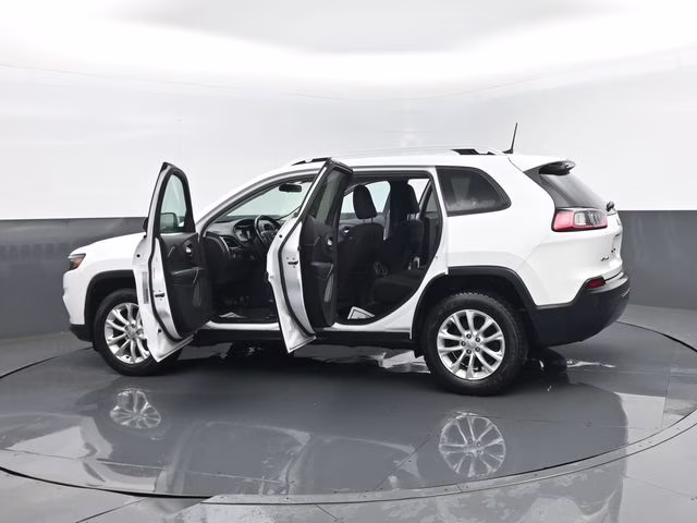 2020 Bright White Clearcoat Jeep Cherokee Latitude 4X4 SUV