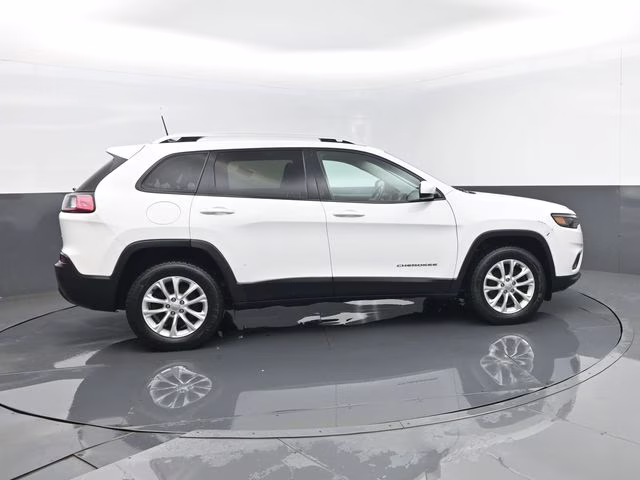 2020 Bright White Clearcoat Jeep Cherokee Latitude 4X4 SUV