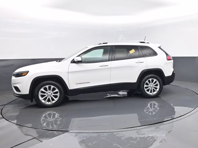 2020 Bright White Clearcoat Jeep Cherokee Latitude 4X4 SUV
