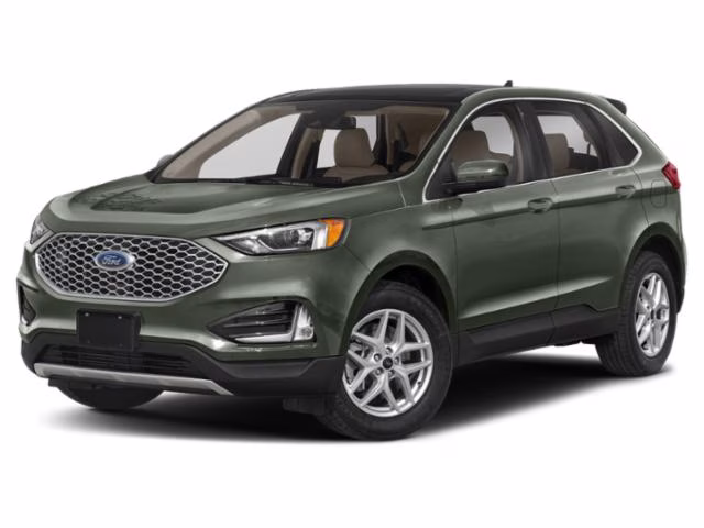 2024 Green Metallic Ford Edge SEL AWD SUV