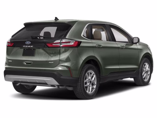 2024 Green Metallic Ford Edge SEL AWD SUV