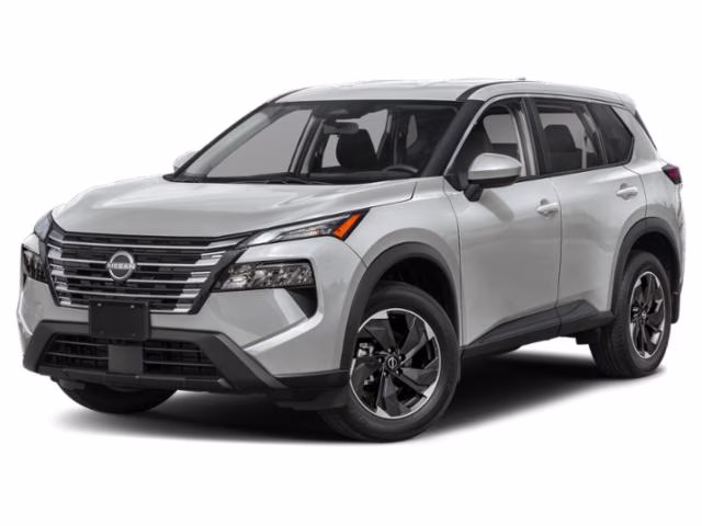 2024 Brilliant Silver Metallic Nissan Rogue SV AWD SUV