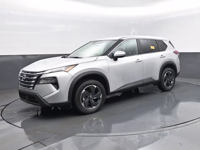 2024 Brilliant Silver Metallic Nissan Rogue SV AWD SUV