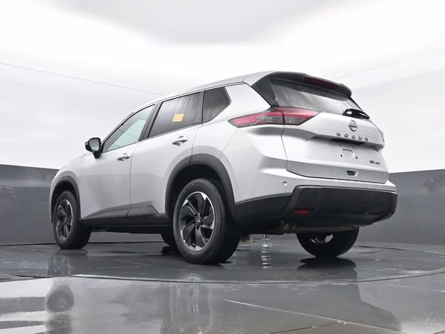2024 Brilliant Silver Metallic Nissan Rogue SV AWD SUV