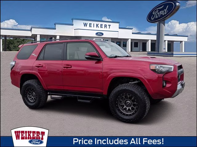 2021 Barcelona Red Metallic Toyota 4Runner TRD Off-Road Premium 4X4 SUV