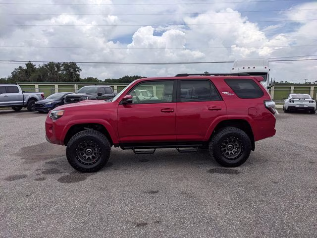 2021 Barcelona Red Metallic Toyota 4Runner TRD Off-Road Premium 4X4 SUV