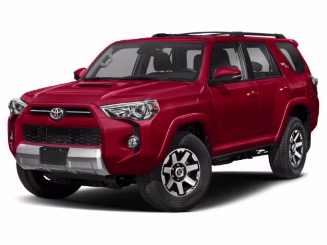 2021 Red Toyota 4Runner TRD Off-Road Premium 4X4 SUV