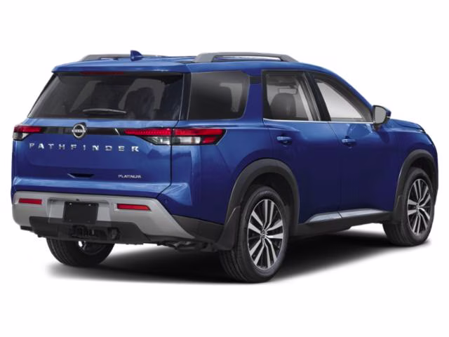 2025 Deep Ocean Blue Pearl Nissan Pathfinder Platinum FWD SUV