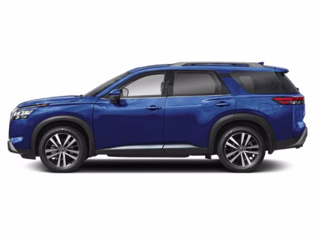 2025 Deep Ocean Blue Pearl Nissan Pathfinder Platinum FWD SUV