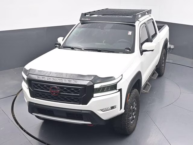 2023 Glacier White Nissan Frontier PRO-4X 4X4 Truck
