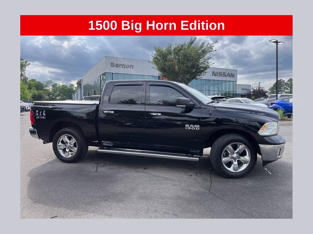 2014 Black Clearcoat Ram 1500 Big Horn 4X4 Truck