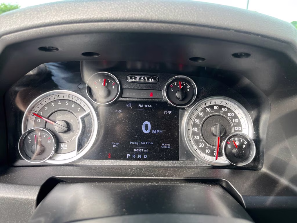 2014 Black Clearcoat Ram 1500 Big Horn 4X4 Truck