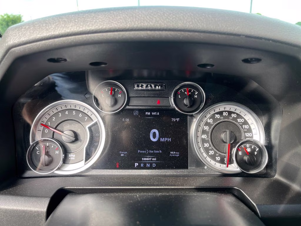 2014 Black Clearcoat Ram 1500 Big Horn 4X4 Truck