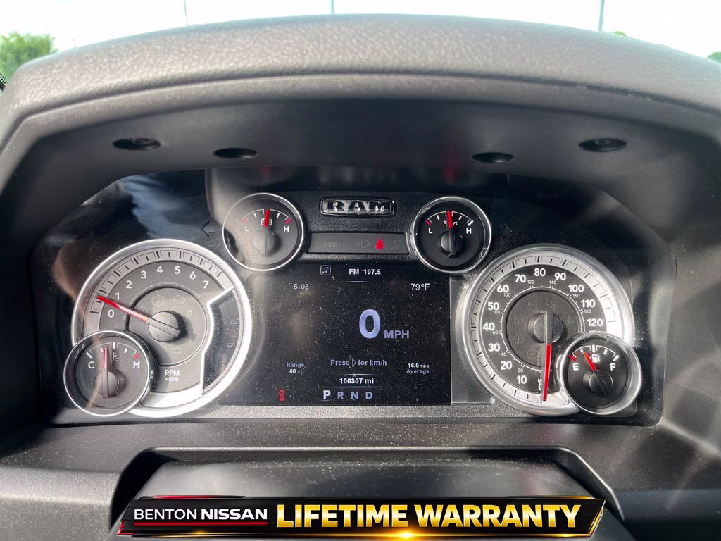 2014 Black Clearcoat Ram 1500 Big Horn 4X4 Truck