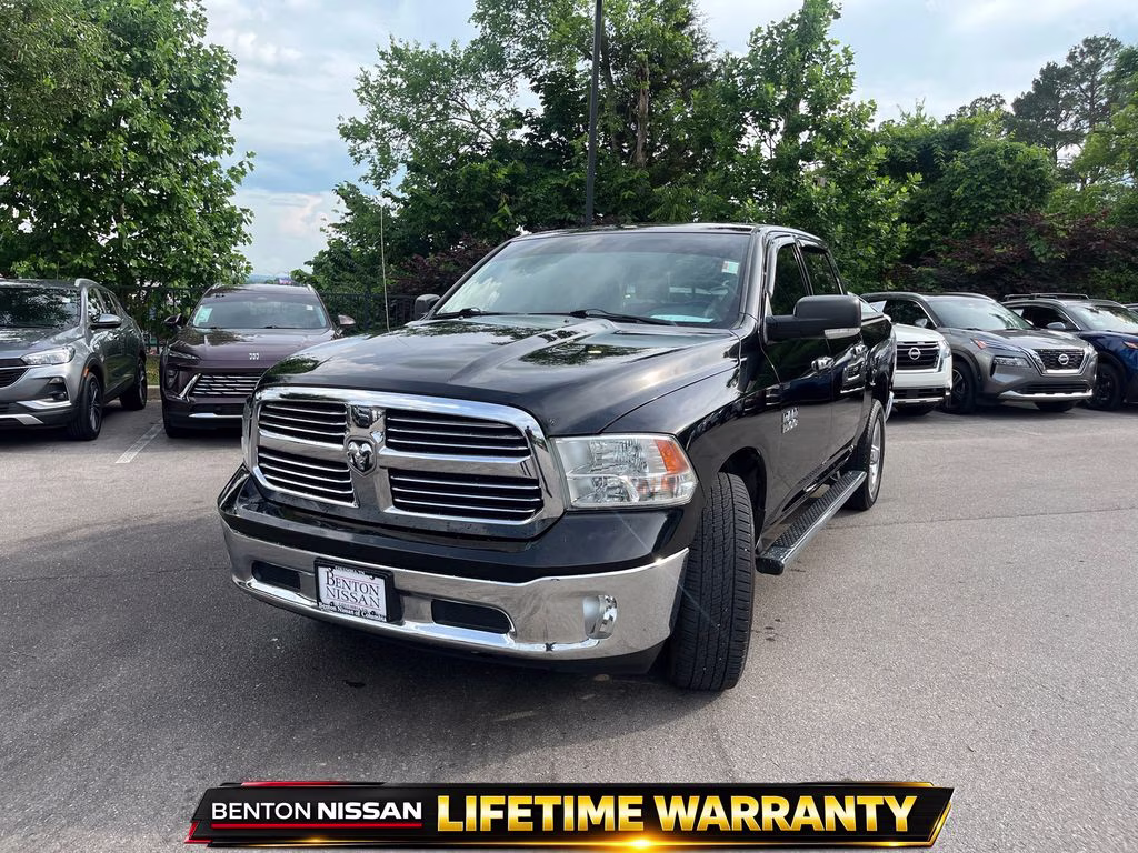 2014 Black Clearcoat Ram 1500 Big Horn 4X4 Truck