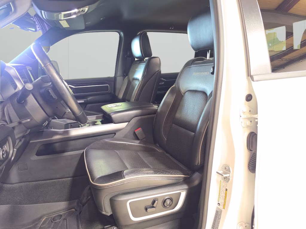 2020 Bright White Clearcoat Ram 1500 Laramie 4X4 Truck