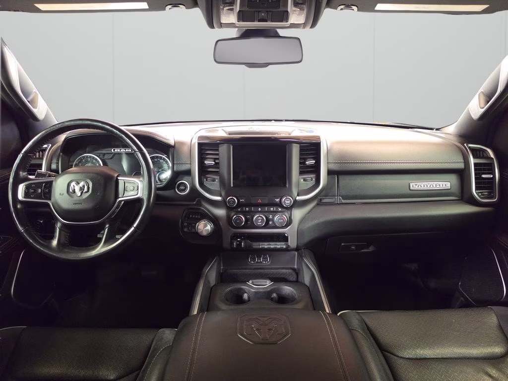 2020 Bright White Clearcoat Ram 1500 Laramie 4X4 Truck