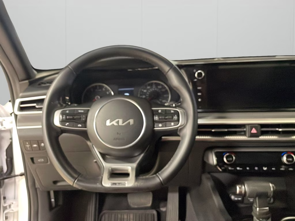 2024 Glacial White Pearl Kia K5 GT-Line FWD Sedan