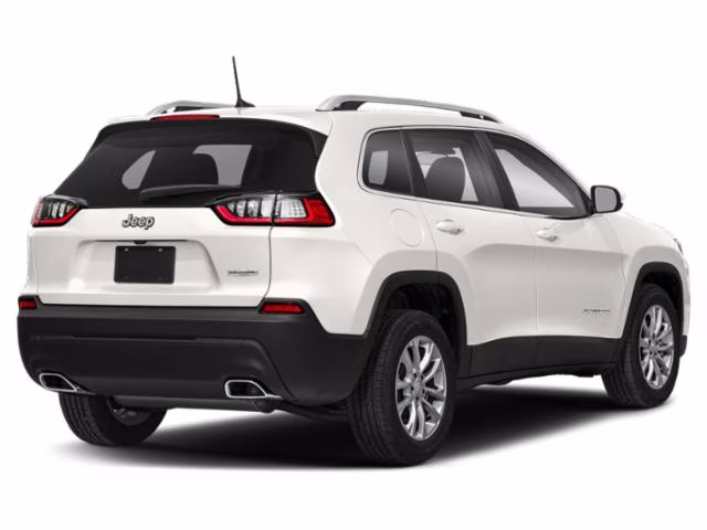 2019 Pearl White Pearlcoat Jeep Cherokee Altitude 4X4 SUV