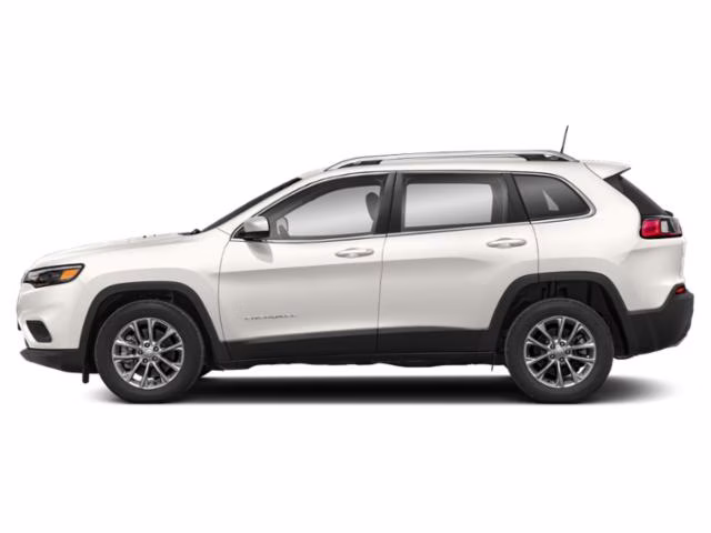 2019 Pearl White Pearlcoat Jeep Cherokee Altitude 4X4 SUV