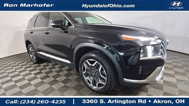 2023 Twilight Black Hyundai Santa Fe Limited AWD SUV