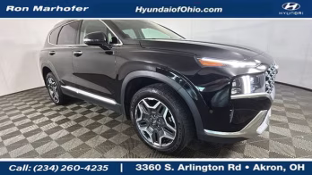 2023 Twilight Black Hyundai Santa Fe Limited AWD SUV