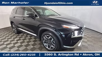 2023 Twilight Black Hyundai Santa Fe Limited AWD SUV