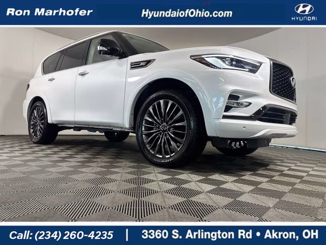 2023 White INFINITI QX80 Premium Select 4X4 SUV