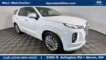 2020 Hyper White Hyundai Palisade Limited AWD SUV