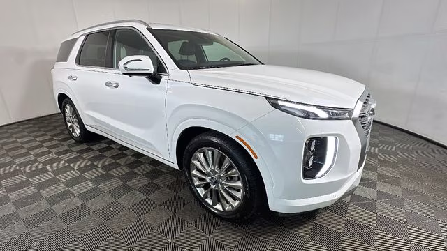 2020 Hyper White Hyundai Palisade Limited AWD SUV