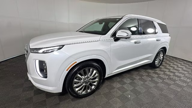 2020 Hyper White Hyundai Palisade Limited AWD SUV