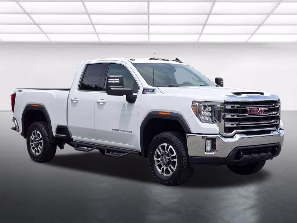 2022 Summit White GMC Sierra 2500HD SLE 4X4 Truck