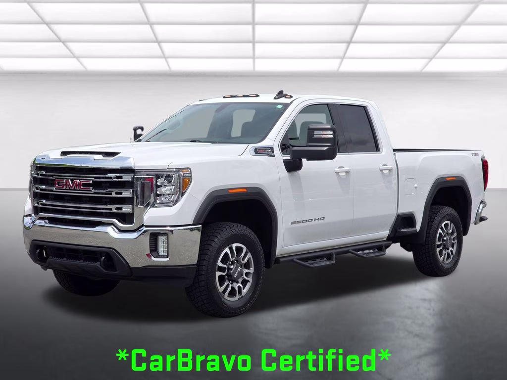 2022 Summit White GMC Sierra 2500HD SLE 4X4 Truck