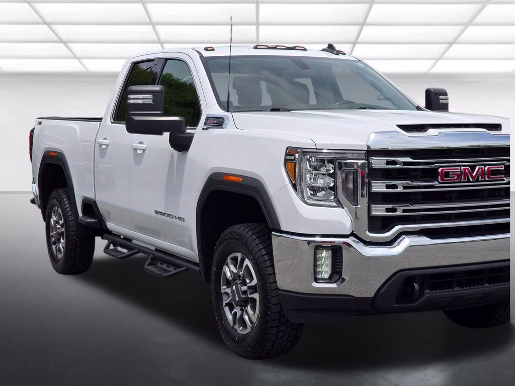 2022 Summit White GMC Sierra 2500HD SLE 4X4 Truck