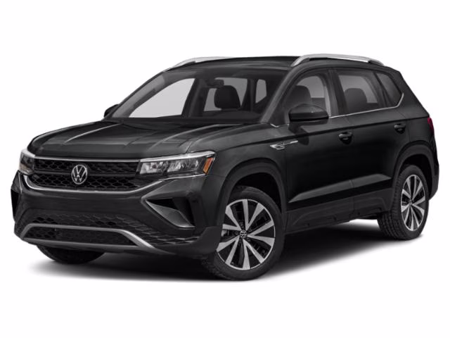 2022 Deep Black Pearl Volkswagen Taos SE FWD