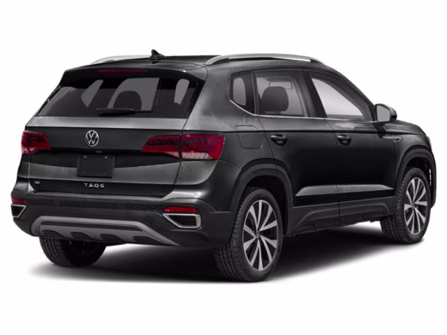 2022 Deep Black Pearl Volkswagen Taos SE FWD