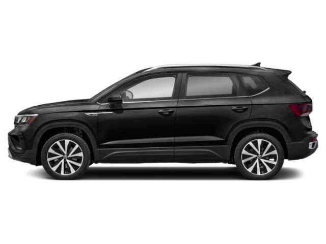 2022 Deep Black Pearl Volkswagen Taos SE FWD