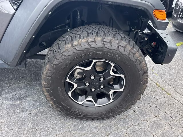 2021 Granite Crystal Metallic Clearcoat Jeep Wrangler 4xe Unlimited Rubicon 4X4 Convertible